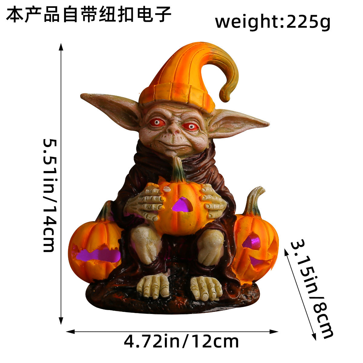 Wholesale UV Resin Art pumpkin lantern